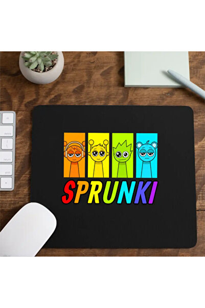 OEM Mousepad Sprunki Music Notes