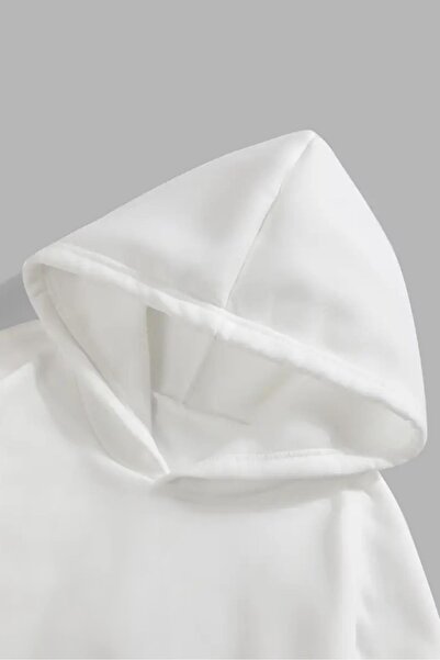 Oksit Chery Sırt Baskılı İçi Pamuklu Unisex Sweatshirt