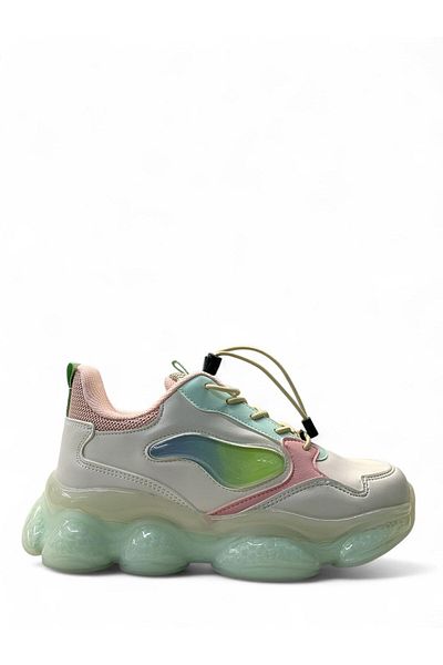pepino 2054 Orthopedic Girl's Powder Comfortable Sneaker