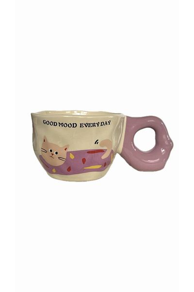 LOZAN GOOD MOOD EVERYDAY Ceramic Coffee Mug