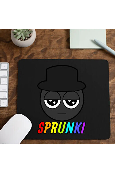 OEM Mousepad Sprunki Black Music