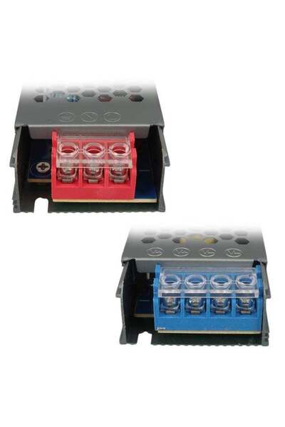 Zibox Ledx ALN-M12165 12 Volt 16.5 Amper 72X24X12Mmultra Slim Metal Kasa Adaptör
