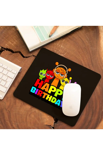 OEM Sprunki Happy Birthday Mousepad