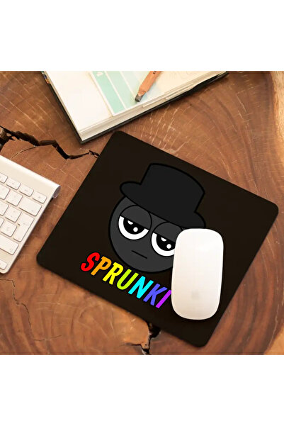 OEM Mousepad Sprunki Black Music