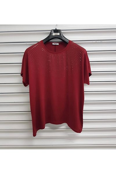 Esina Women's Viscose Blouse with Stone Detail