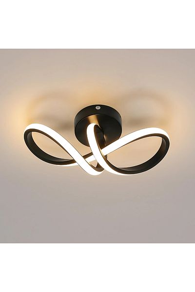MNS Modern chandelier with 20w LED lighting, innovative spiral design