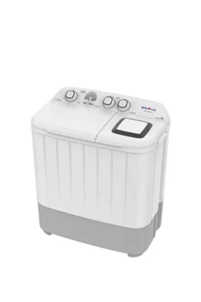 Techno Best غسالة ملابس نصف أوتوماتيكية ذات تحميل علوي سعة 6 كجم وقوة 226 كيل...