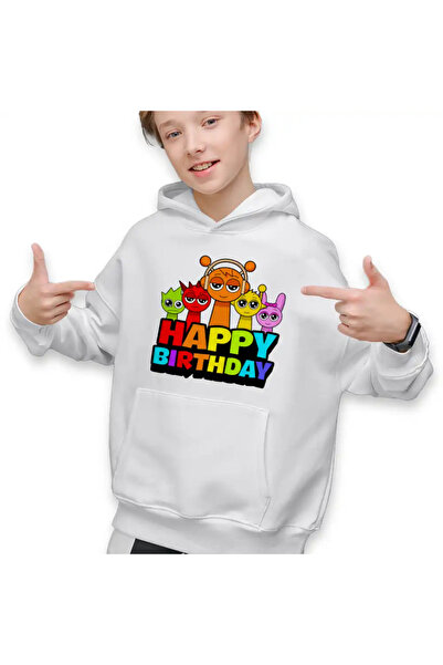 OEM Hanorac Copii Baieti Sprunki Happy Birthday