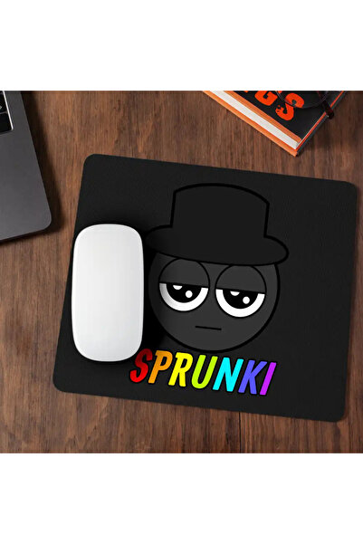 OEM Mousepad Sprunki Black Music