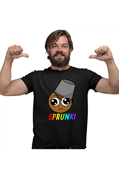 OEM Tricou Barbati Sprunki Brown Music