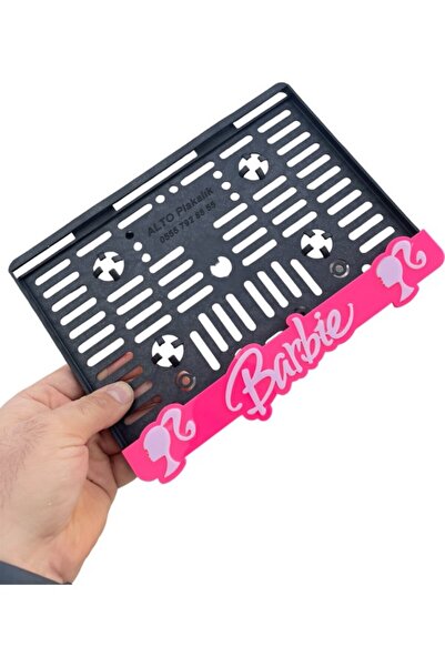 BTL OTOMOTİV Barbie Lüx Motosiklet Pleksi Plakalık