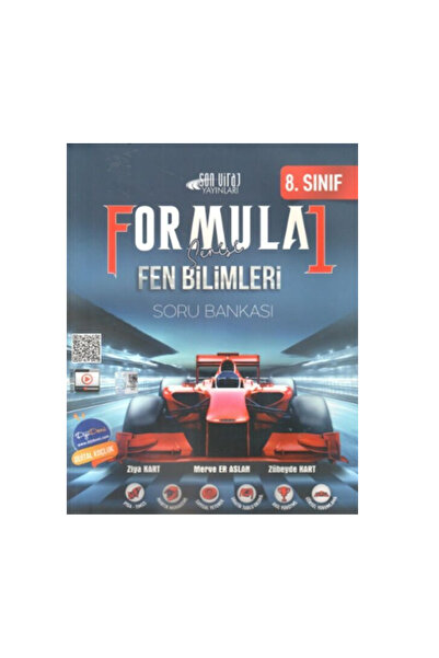 Son Viraj Yayınları 2025 Son Viraj Yayınları 8. Sınıf Fen Bilimleri Formula 1 Soru Bankası