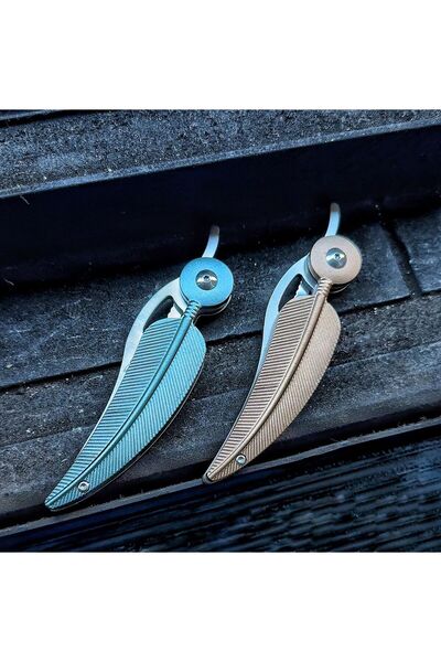 WeKnife Manuel Tüy Görünümlü Efsane Kaliteli Kamp Çakı - 19 Cm - Tüy Çakı