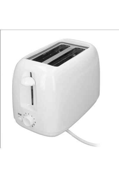 Generic Stainless Steel Toaster with Two Slots | Even Toasting | Adjustable Browning Control | Compact Desig