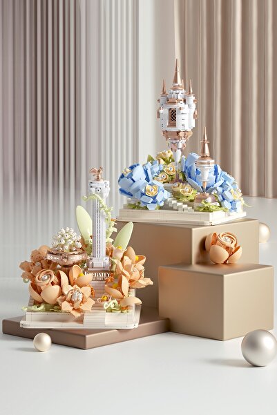 balody The Starry Night Love Mark Series Building Block Set – 1039 Pieces