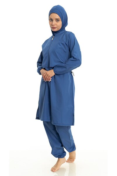 Differend Full Covered Water Repellent Quick Dry Parachute Hijab Swimsuit