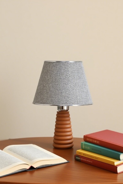 571 Store Wooden Table Lampshade Fabric Headboard Decorative Table Lamp Night Light