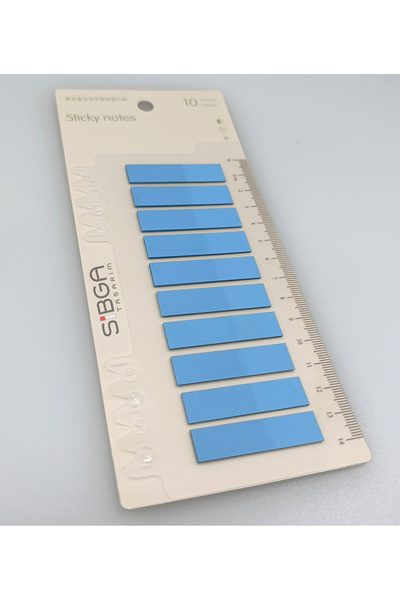 sibga tasarım Transparent Blue Color Postit Post-It Post It. Bookmark Bookmark Postit Sticker Note Paper