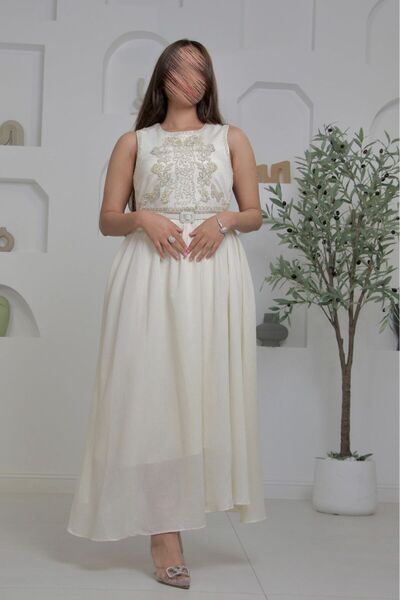 SELSAL Soft embroidered dress