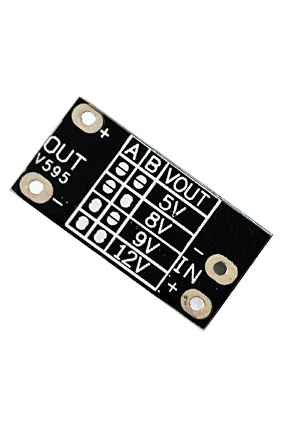 AEK-Tech 3.7V ila 12V Mini DC-DC Boost Modül 5V/8V/9V/12V Output Lityum Pil Boost