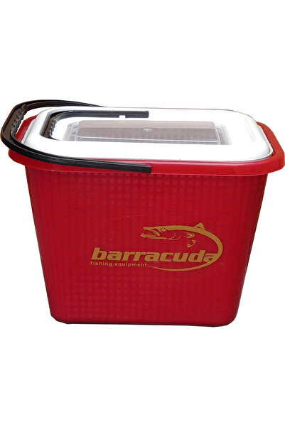 Barracuda Süzgeçli Balıkçı Kovası (Kırmızı)