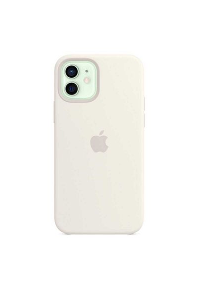 Apple Silicone Case for iPhone 12, White