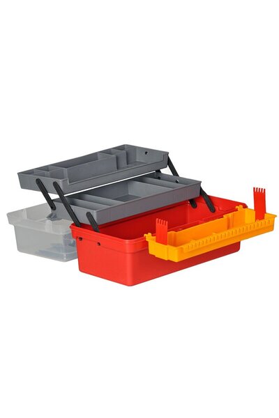 Barracuda 15'' 2 Raflı Balıkçı Takım Çantası (Siyah)