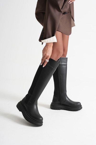 EMOYRA Agni Women's Daily Black Boots