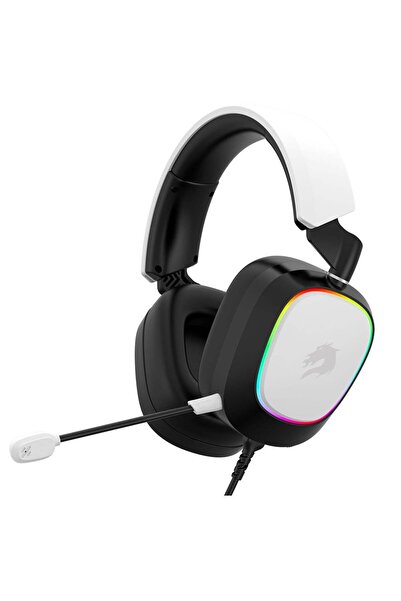 GAMEBOOSTER H23W Nemesis RGB USB 7.1 Beyaz Profesyonel Oyuncu Kulaklığı