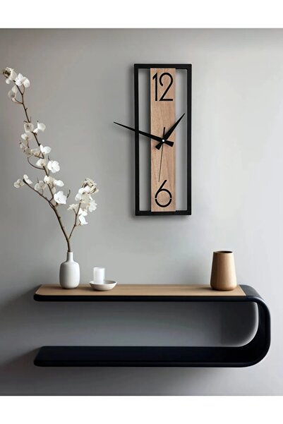 Kaplan Teknolojileri ساعة حائط خشبية حديثة للديكور ساعة حائط MDF ساعة حائط با...