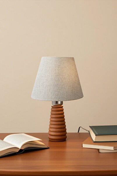 571 Store Wooden Table Lampshade Fabric Headboard Decorative Table Lamp Night Light