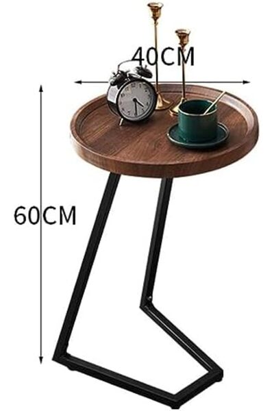Türkiye Side Table Snack Side Table, Modern Side Table, Bedroom end Table - Easy to Assemble