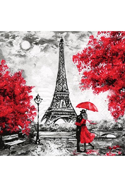 Ti Flair LOVE IN PARIS DESENLİ KAĞIT PEÇETE