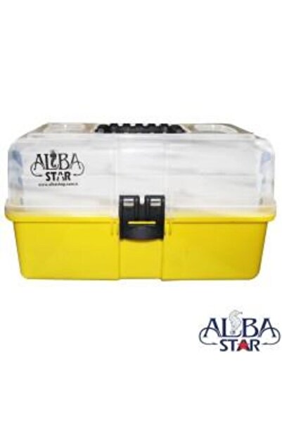 Albastar 16'' Şeffaf Balıkçı Takım Çantası