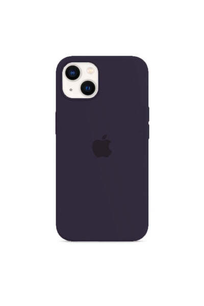 Apple Silicone Case for iPhone 15, Midnight Blue