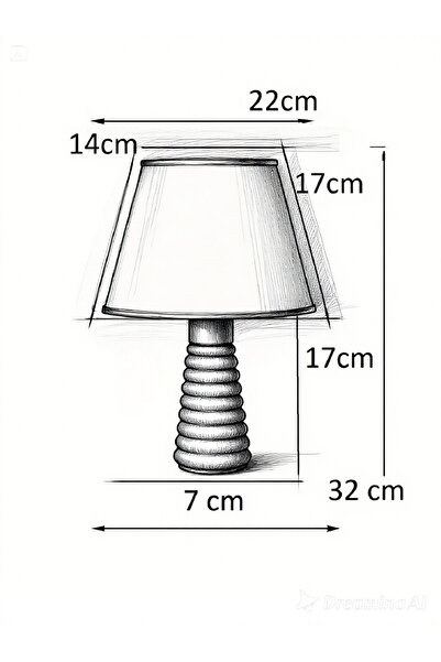 571 Store Wooden Table Lampshade Fabric Headboard Decorative Table Lamp Night Light