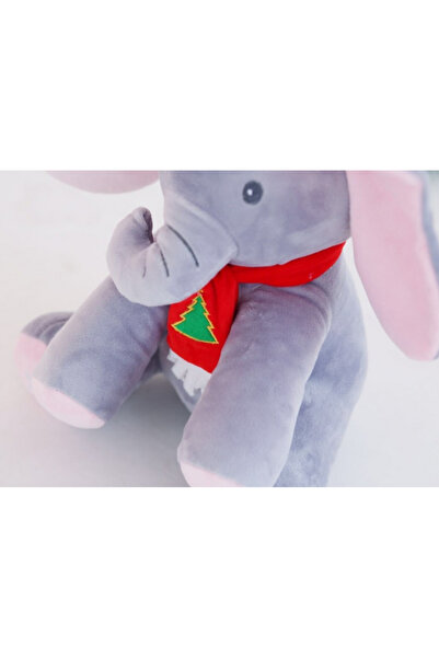 SMARTIC Elefant Cucu Bau, Peek a Boo, sings and speaks in Romanian – Christmas Edition – Pink