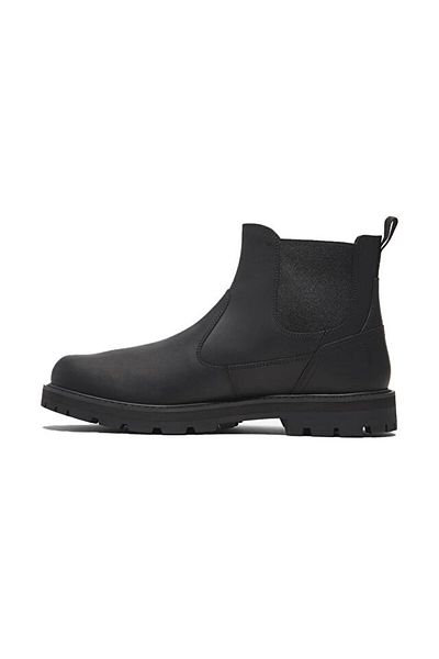 Timberland Britton Road Mid Chelsea Boot Men's Casual Boots Tb0A6A4Ww021 Black