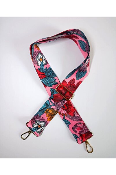 stilyy Colorful Leaf Detailed Bag Strap