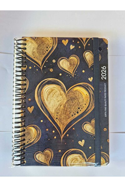 Gıpta 2026 Ajanda 17X24 günlük ajanda 409_FTK