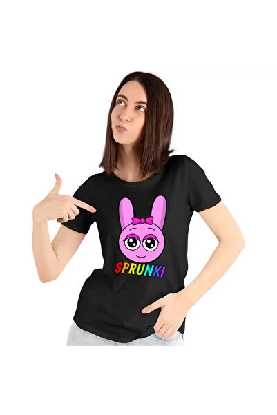 OEM Tricou Femei Sprunki Game Pink