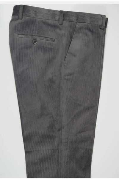 şalvarcı Men's Texture Soft Velvet Trousers