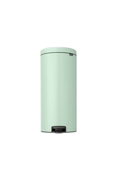 Brabantia سلة مهملات المطبخ بدواسة من الفولاذ الأخضر من نيويكون جايد 30 لتر