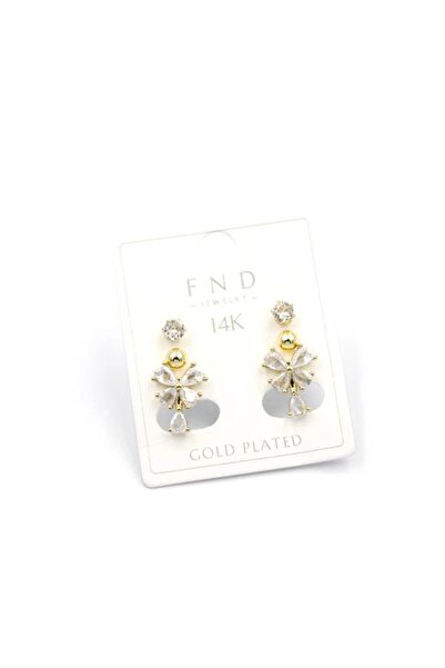 No8 Home Multiple Butterfly Earrings - Gold