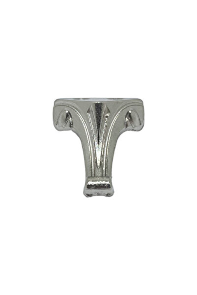 DSYapıAksesuar Fashion Metal Leg Dowry and Gift Box Furniture Leg(2.5cm)(Silver)(8 Pcs)