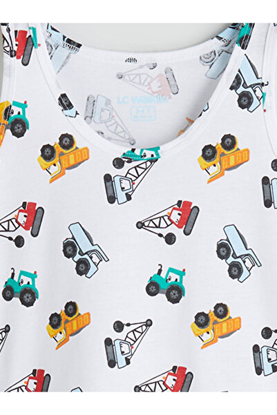 LC Waikiki New Season Printed Boys' Singlet 2-Piece