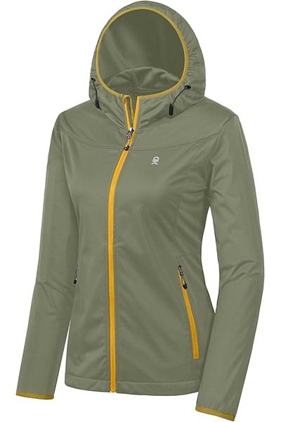 OEM Lightweight, breathable, waterproof jacket with hood and pockets for outdoor activities XS