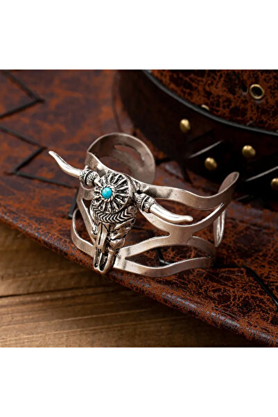 MİLALAZO سوار فيروزي عتيق على طراز رعاة البقر الغربي للنساء