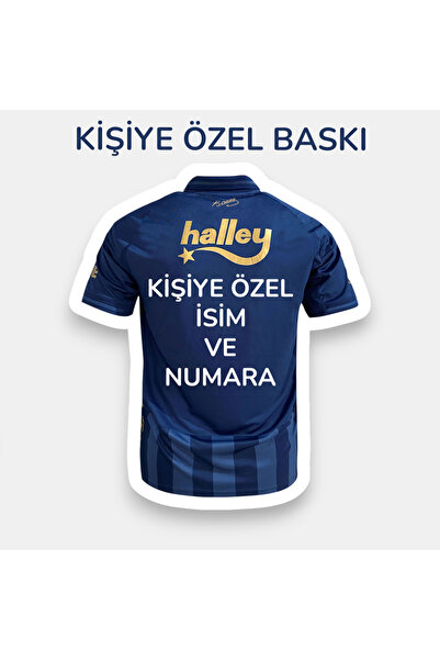 Quaxram Özel Baskılı Fênerbâhçe 25-26 POLO Yaka Yetişkin Forması Lacivert