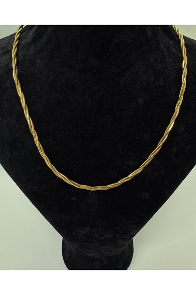 VLDORO D'Oro Auger Steel Necklace